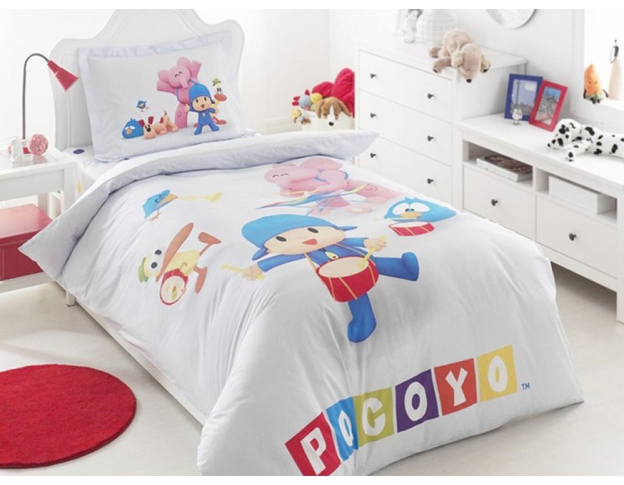 Lenjerie de pat copii Bumbac 100% Pocoyo Group