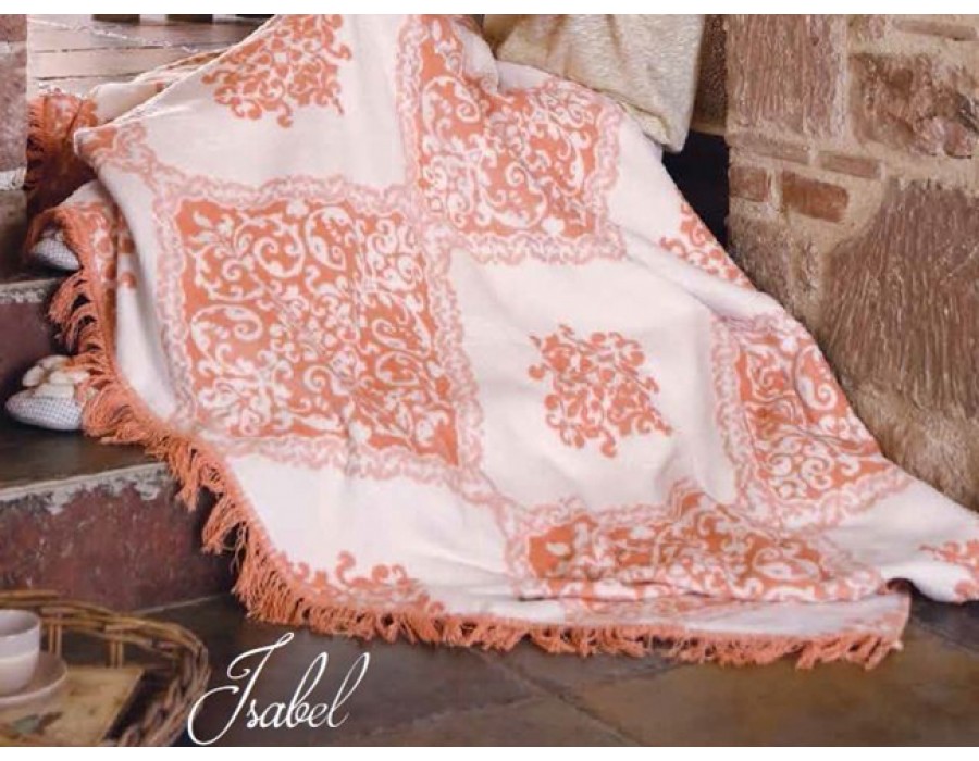 Patura Bumbac Isabel 150x200cm Patura Bumbac Isabel 150x200cm